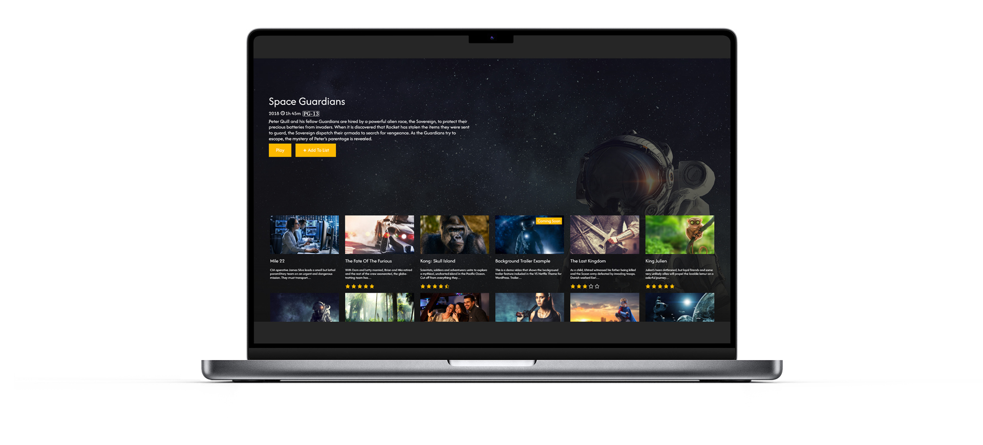 WordPress Video Platform Theme
