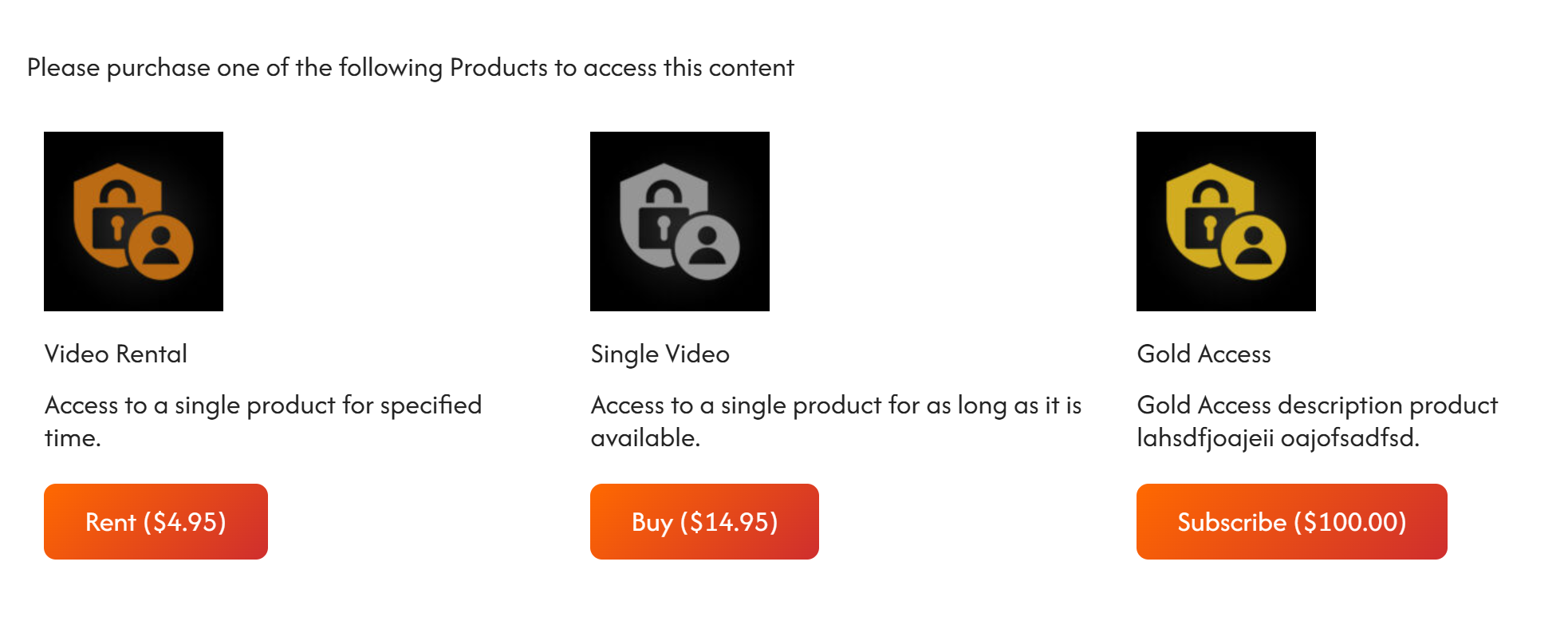 WordPress Restricted Content Plugin