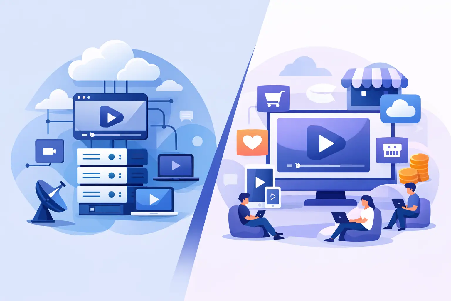 Self Hosted Streaming vs Marketplace