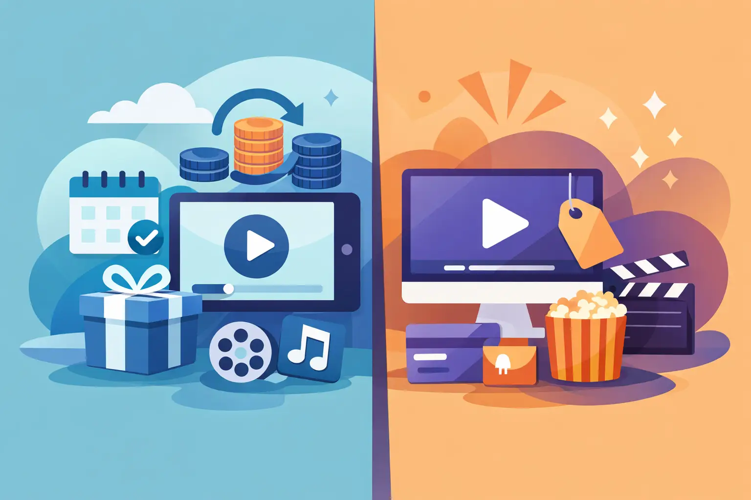 Subscriptions Versus One Time Purchases for Video