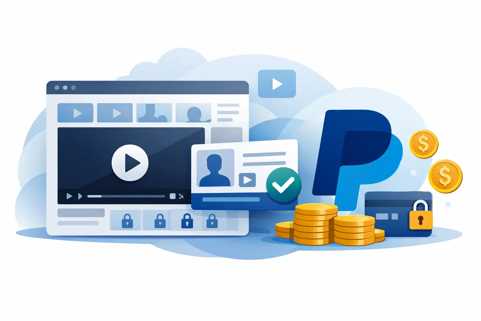 PayPal Subscription Payments for Video Sites
